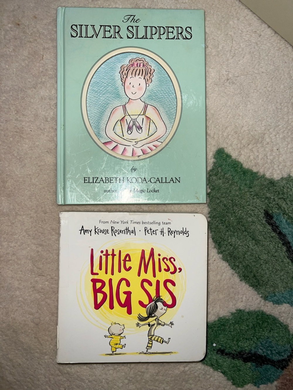 Children's Picture Books - The Silver Slippers & Little Miss, Big Sis
